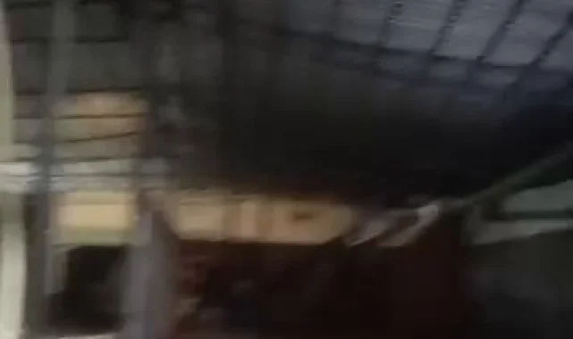 Şanlıurfa OSB'de Karın Ağırlığı Çırçır Fabrikası Sundurmasını Çökertti