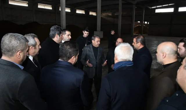 Şanlıurfa Valisi Sıldak Organize Sanayi Bölgesi'ndeki Üretimi İnceledi
