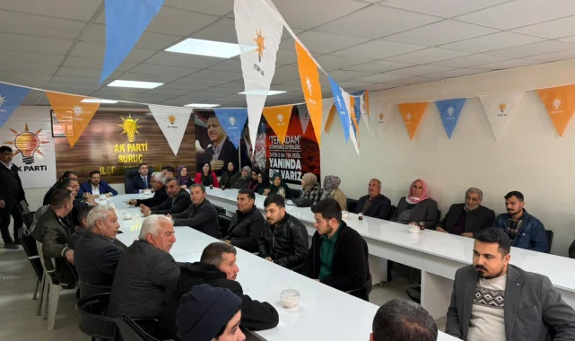 Suruç AK Parti İlçe Başkanı Uçar'dan Haftalık İstişare Toplantısı