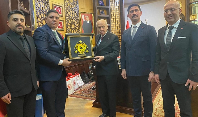Trakya Şanlıurfalılar Derneği’nden MHP Lideri Devlet Bahçeli’ye Ziyaret