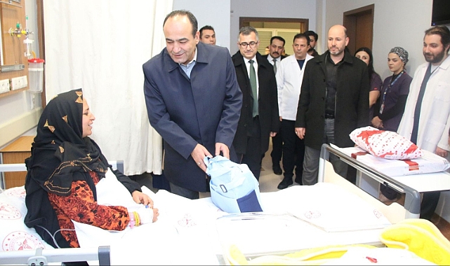 Urfa'da 2026'nın ilk bebeği dünyaya geldi!