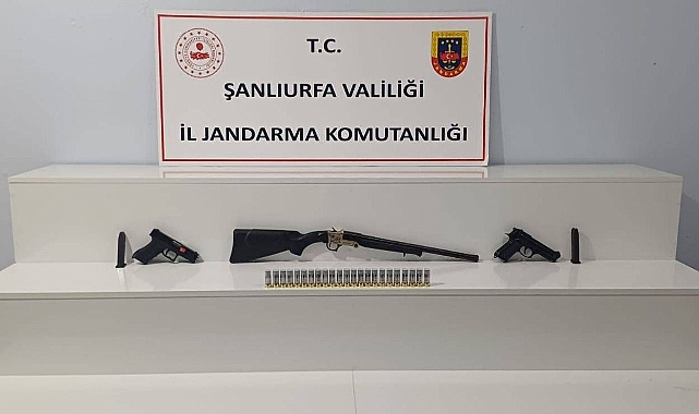 Urfa'da mühimmat ele geçirildi!