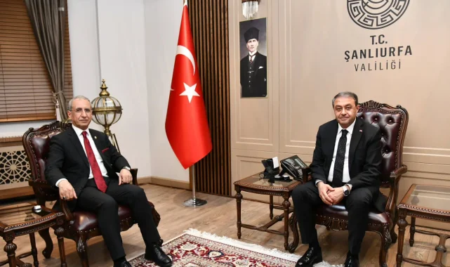 Vali Işıldak ve Milletvekili Dusak Şanlıurfa'nın İhtiyaçlarını Görüştü