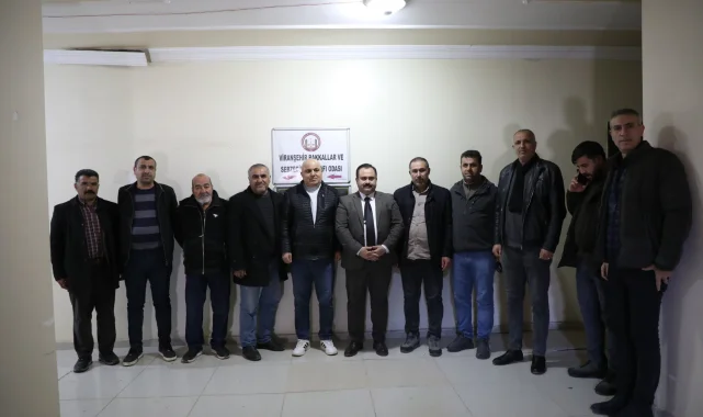 Viranşehir Belediyesi Heyetinden Esnaf Odasına Hayırlı Olsun Ziyareti