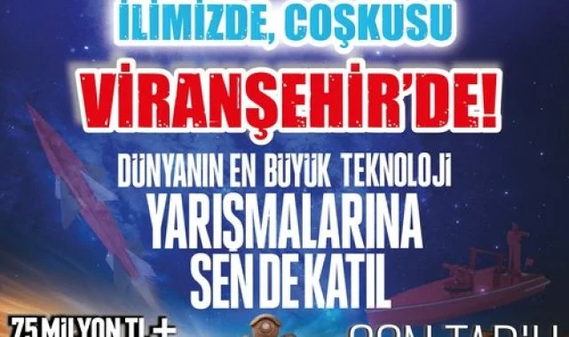 Viranşehir Öğrencileri TEKNOFEST İçin Danışman Öğretmenlere Başvurmalı