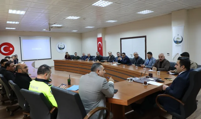 Viranşehir'de 2026 Yılı İlçe İdare Şube Başkanları Toplantısı Gerçekleştirildi