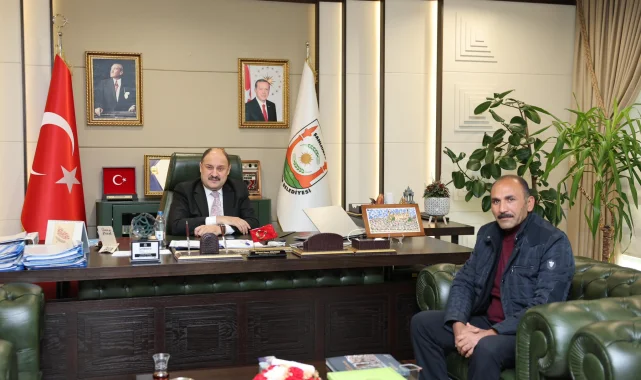 Yeniden Refah Partisi Ceylanpınar Adayı Gülpınar'ı Ziyaret Etti