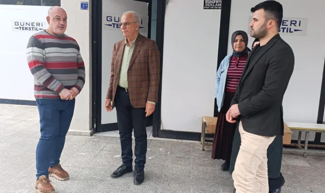 AK Parti Halfeti Teşkilatı Sanayi Esnafını Ziyaret Etti