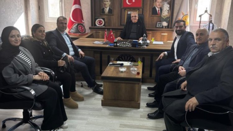 AK Parti Halfeti'den Karagül Yardımlaşma Derneği'ne Ziyaret