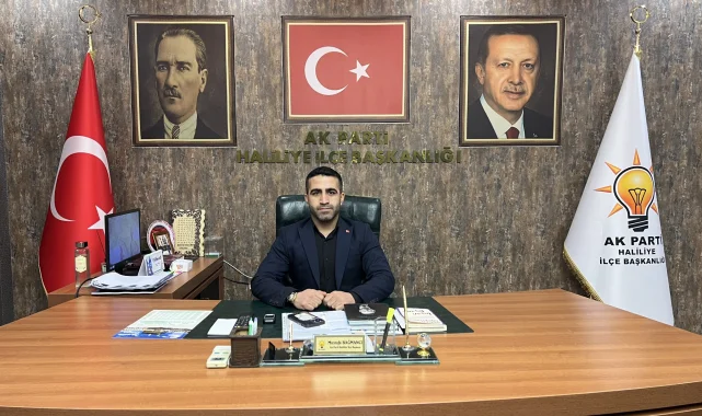 AK Parti Haliliye İlçe Başkanlığı'nda Nöbetçi Üye Mehmet Ağamolla Görevde