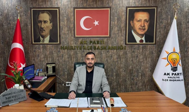 AK Parti Haliliye İlçe Başkanlığı'nda Nöbetçi Üye Vedat Doğan Görevde