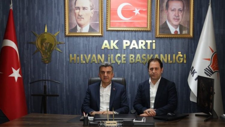AK Parti Hilvan İlçe Teşkilatı'ndan Ziyaret
