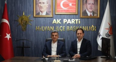 AK Parti Hilvan İlçe Teşkilatı'ndan Ziyaret