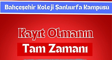 Bahçeşehir Koleji Şanlıurfa Kampüsü’nde Erken Kayıt İçin Son Gün 28 Şubat