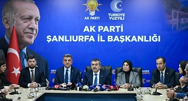 Bakan Tekin’den Şanlıurfa’ya Müjdeler : İnşaat 2026’da Başlıyor