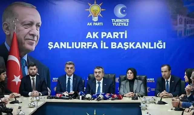 Bakan Tekin’den Şanlıurfa’ya Müjdeler : İnşaat 2026’da Başlıyor