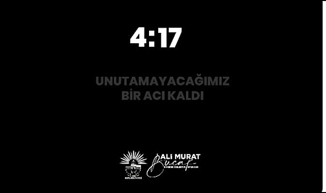 Başkan Bucak'tan 6 Şubat depremlerinin yıl dönümü mesajı