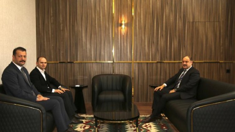 Başkan Gülpınar'dan Siverek Kaymakamı Sak'a Nezaket Ziyareti