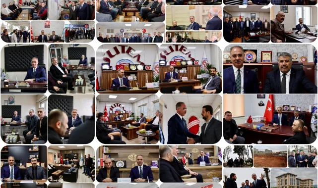 Başkan Mehmet Kuş, Esnaf Odalarını Ziyaret Etti