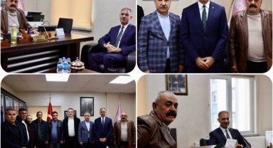 Başkan Mehmet Kuş'tan Hadi Öge'ye Yeni Dönem Tebriği