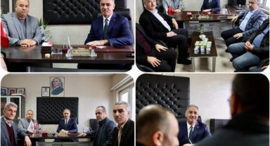 Başkan Mehmet Kuş'tan Kahveciler Odası Başkanı Alioğlu'na Ziyaret