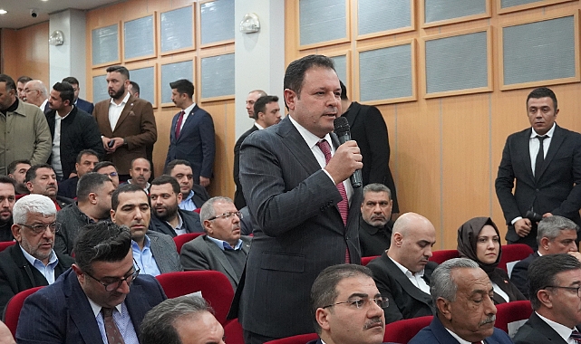 Başkan Yetim sorunları dile getirdi.