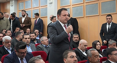 Başkan Yetim sorunları dile getirdi.