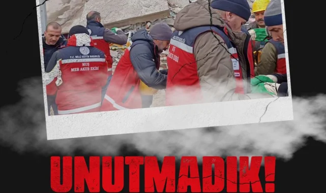 Ceylanpınar Milli Eğitim'den Deprem Şehitlerine Anma Mesajı