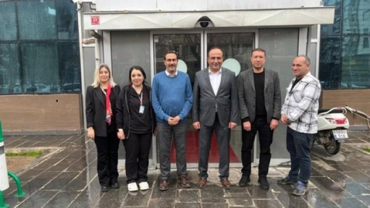 Dr. Öğr. Üyesi Erhan Berk'ten Aile Sağlığı Merkezi ve Semt Polikliniği Ziyareti