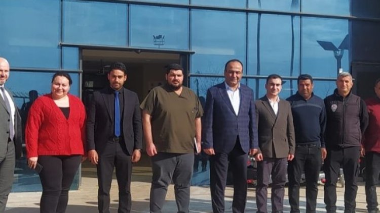 Dr. Öğr. Üyesi Erhan Berk'ten Harran'daki Sağlık Tesislerine Ziyaret