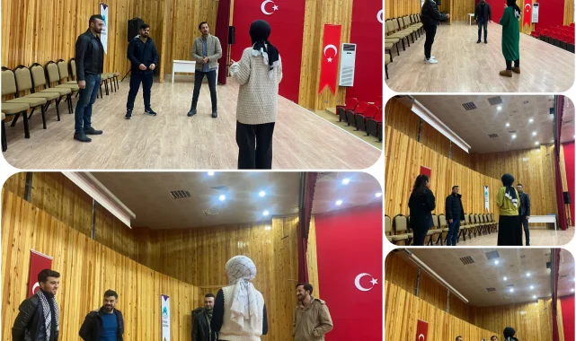 Eyyübiye Belediyesi Tiyatro Atölyesi Kültür Merkezinde Devam Ediyor