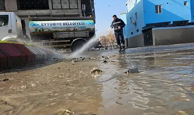 Eyyübiye’de öncelik: Temizlik