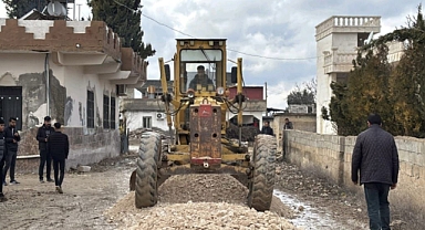 Eyyübiye Kırsal Mahalle Yollarında Yapım Devam Ediyor