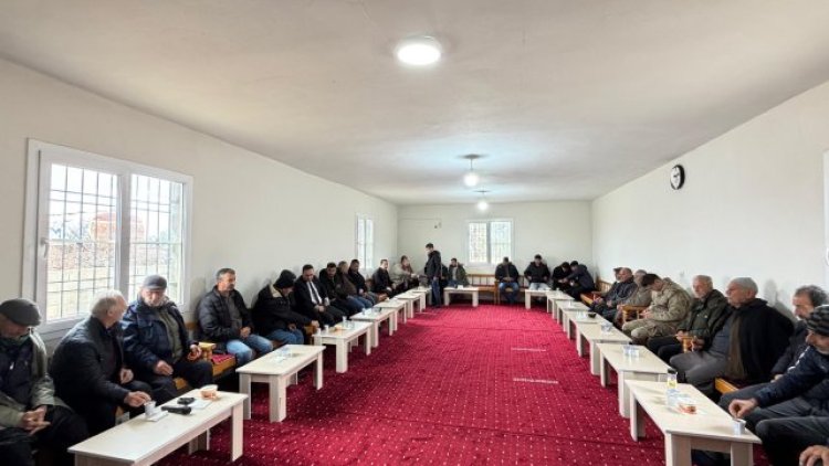 Halfeti Kaymakamı Sinan KORKMAZ'dan Taziye Ziyareti