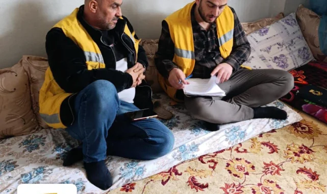 Haliliye Belediyesi'nden İhtiyaç Sahiplerine Yönelik Hane Ziyaretleri Devam Ediyor