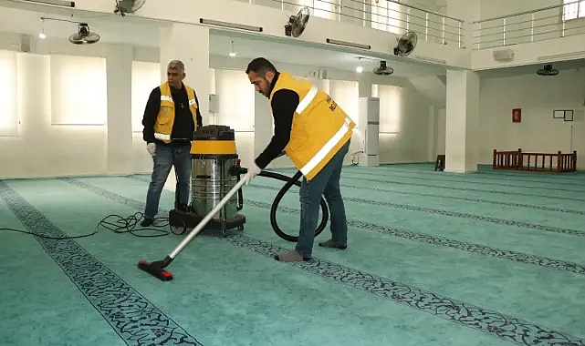 Haliliye’de Ramazan Öncesi Camilerde Temizlik Seferberliği