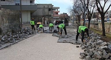 Haliliye'de Üstyapı Çalışmaları Hız Kesmeden Sürüyor