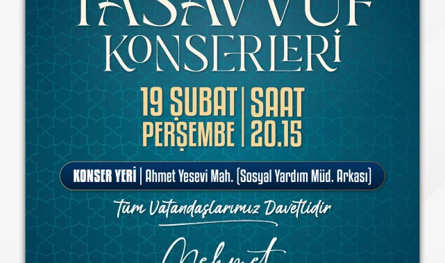 Haliliye'de Tasavvuf Konseriyle Ramazan Coşkusu
