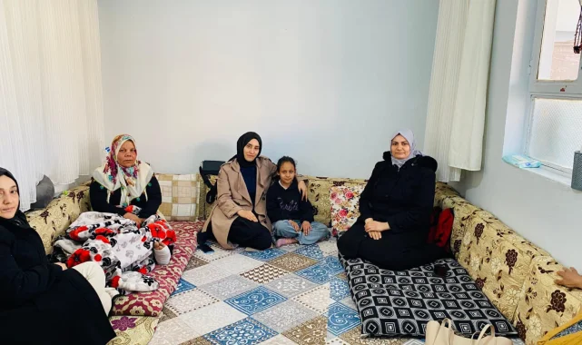 Hilvan AK Parti Kadın Kolları'ndan Hasta Ziyareti