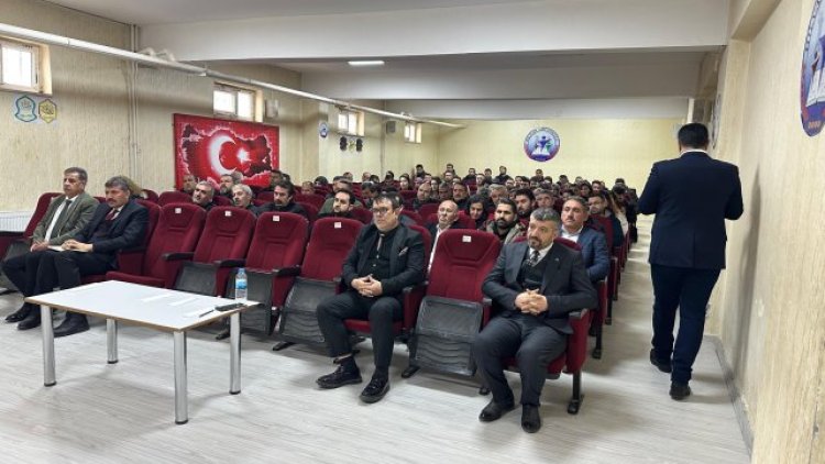 Hilvan'da Eğitim-Öğretim Yılı İkinci Dönem Tedbirleri Değerlendirildi