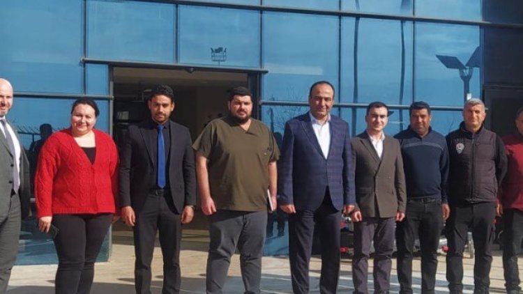 İl Sağlık Müdürü Dr. Erhan Berk Harran'daki Sağlık Tesislerini Ziyaret Etti