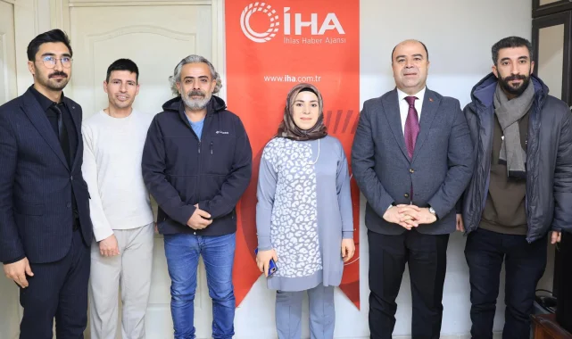 Karaköprü Belediye Başkanı İhlas Haber Ajansı'nı Ziyaret Etti