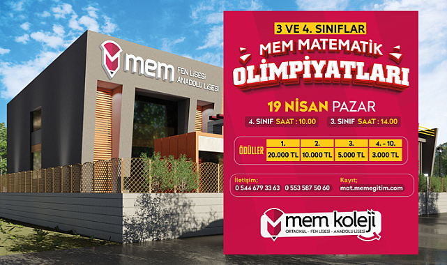 MEM Koleji Matematik Olimpiyatları Başlıyor