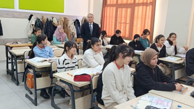 Müdür Kurt'tan Mehmet Akif Ersoy Ortaokulu'na Ziyaret