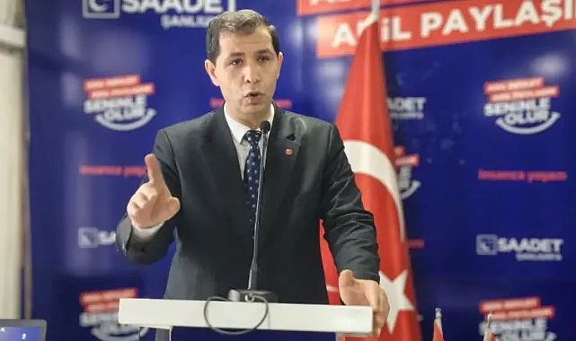 Saadet Partisinden Şanlıurfa'daki sulama ücretlerine sert tepki!