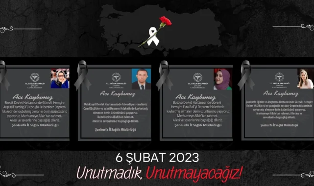 Sağlık Çalışanları Anıldı: Fedakârlıklar Unutulmayacak