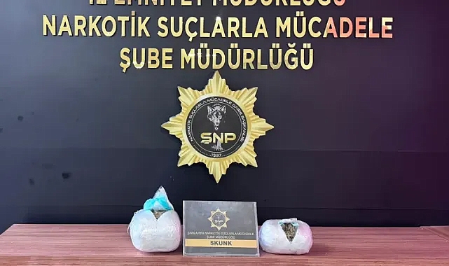 Şanlıurfa’da 1 kilo 700 gram ele geçirildi! 1 şahıs tutuklandı!