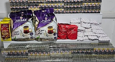 Şanlıurfa’da gümrük kaçağı ürünlere el konuldu