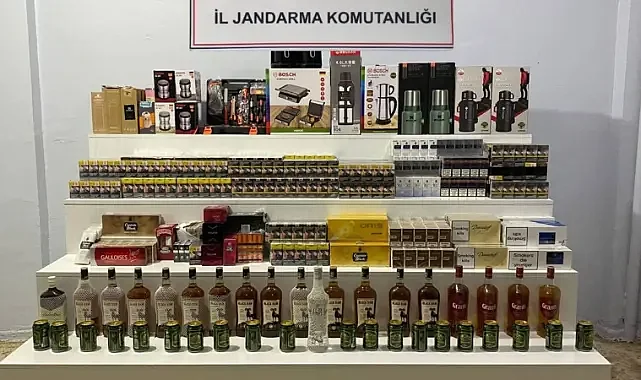 Şanlıurfa’da gümrük kaçağı ürünlere el konuldu! 