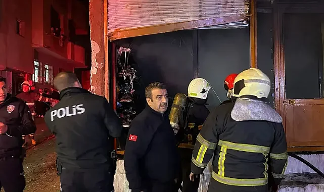 Şanlıurfa’da işyeri yangını!